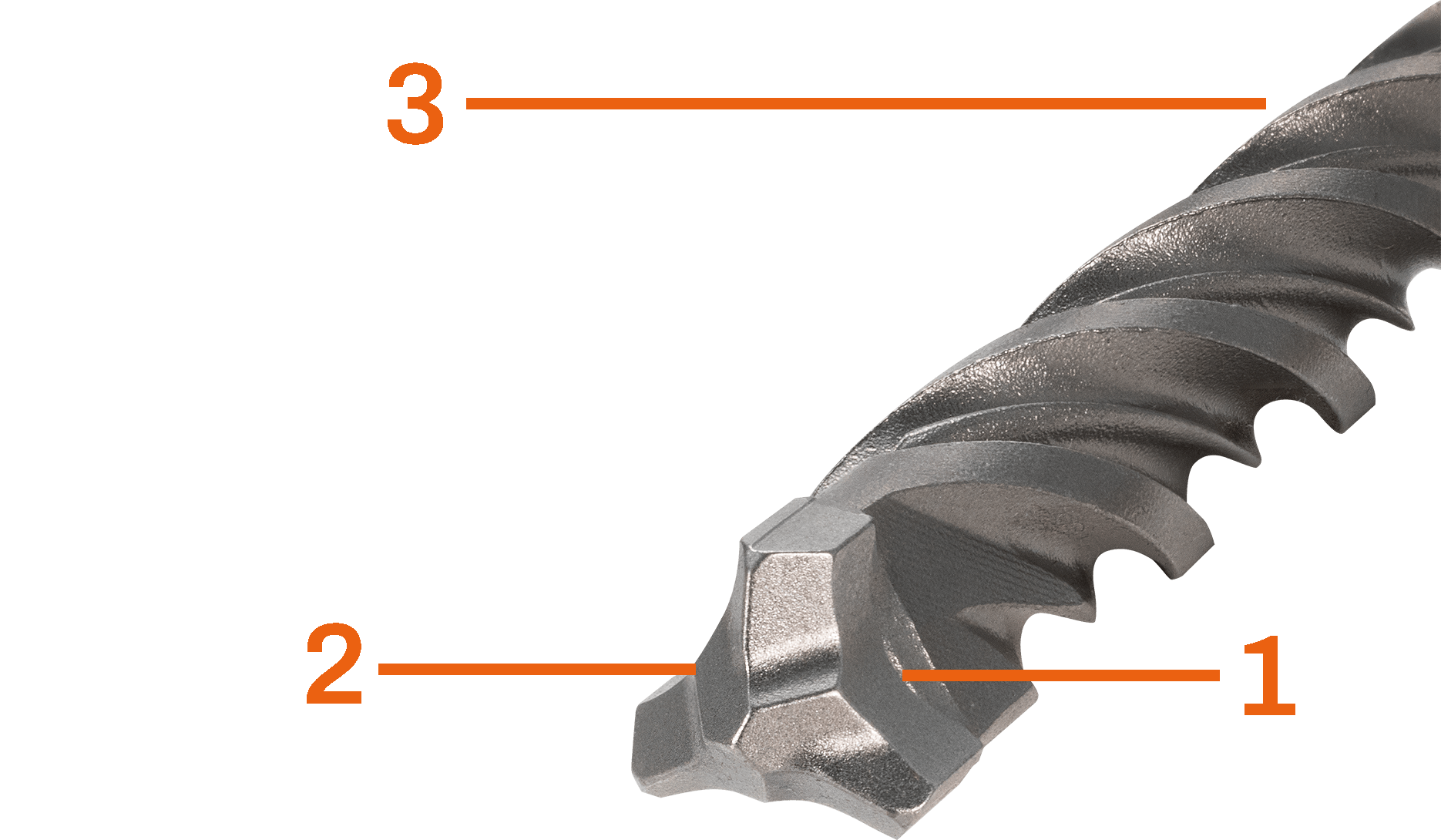 Rockbeaver 3 Bohrer Details