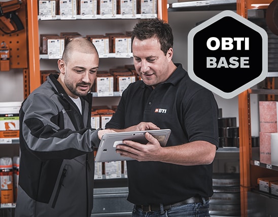 OBTI-BASE Regalsystem